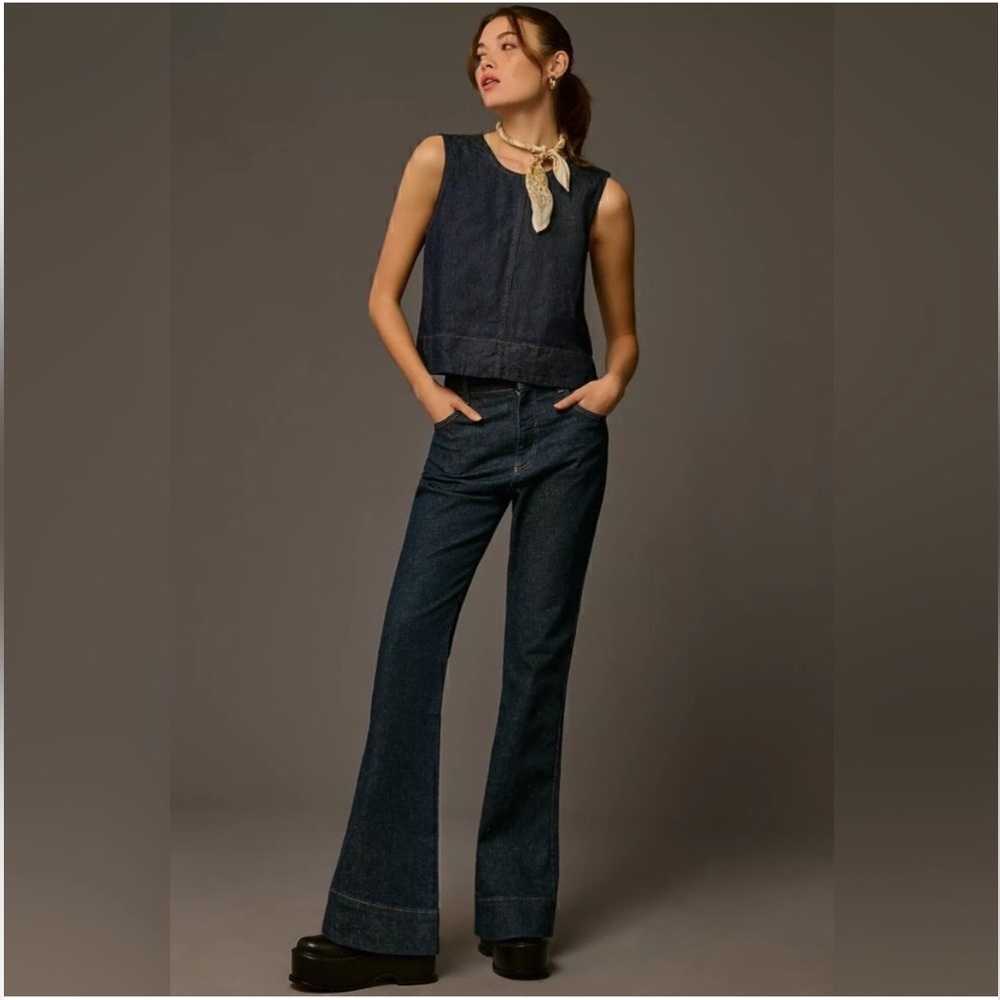Anthropologie Pilcro High Rise Flare Leg Jeans - Size 26